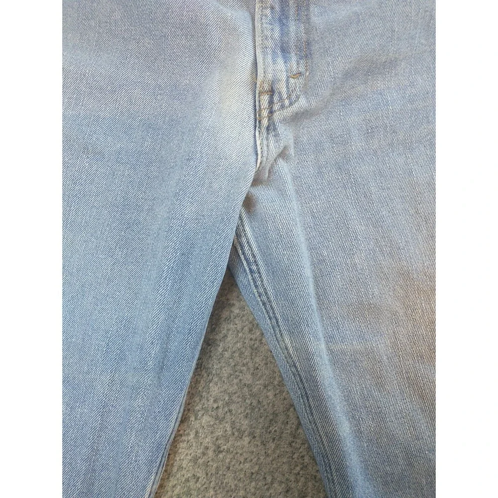 Levis 550 Relaxed Fit Mens Light Wash Blue Denim Jeans W40 L29 Tapered Leg
